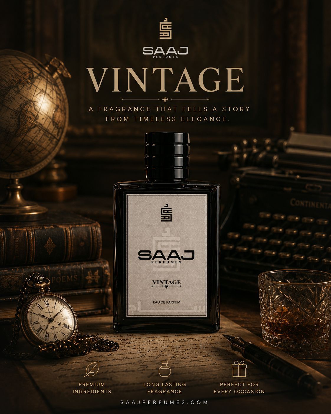 Vintage perfume by SAAJ